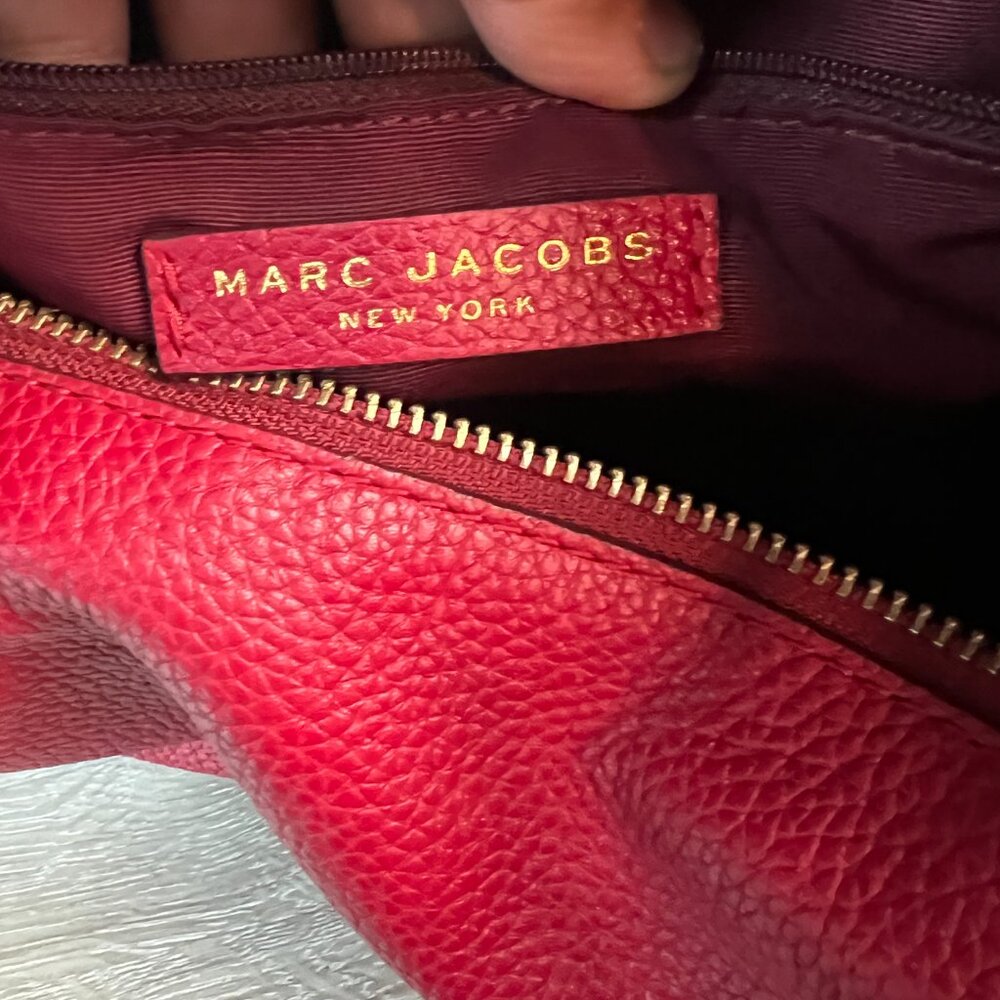 Marc Jacobs leather hobo bag Red Leather - Picture 7 of 7